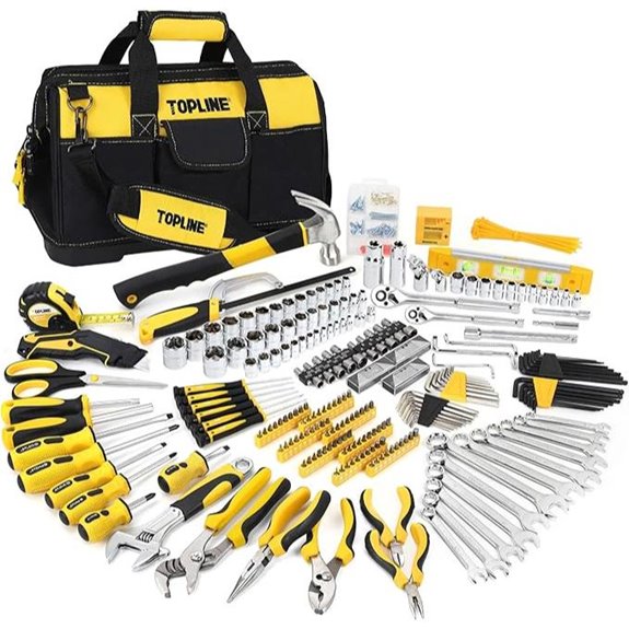 TOPLINE 467-Piece Household Tool Set with Bag