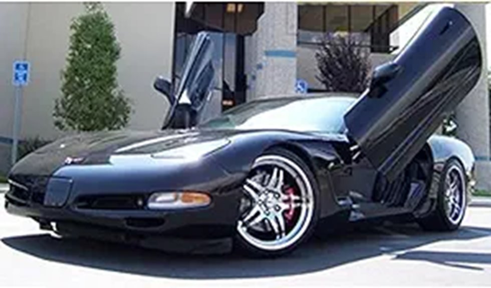 Vertical Doors Inc Corvette C5 Lambo Door Kit