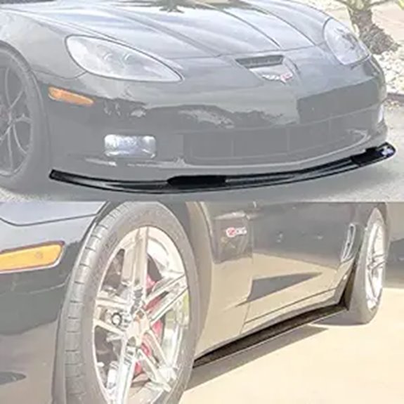 Chevrolet Corvette C6 ZR1 Style Front Bumper Splitter