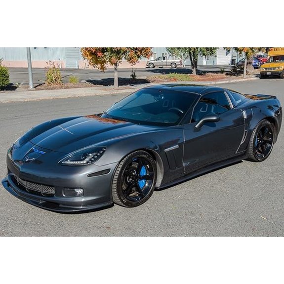Corvette C6 ZR1 Style Side Skirts with Mud Flaps