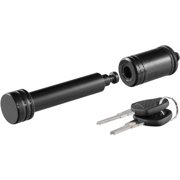 CURT Black Trailer Hitch Lock for 2-Inch Receiver