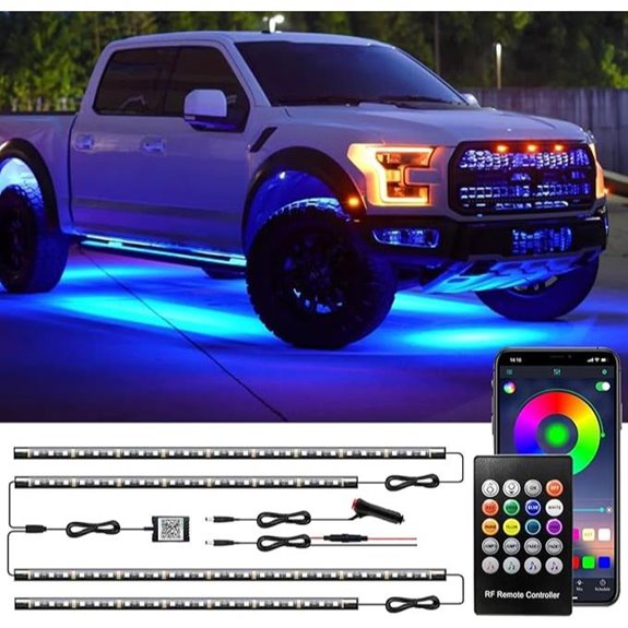 Underglow Car Kit with App RGB Colors & Modes