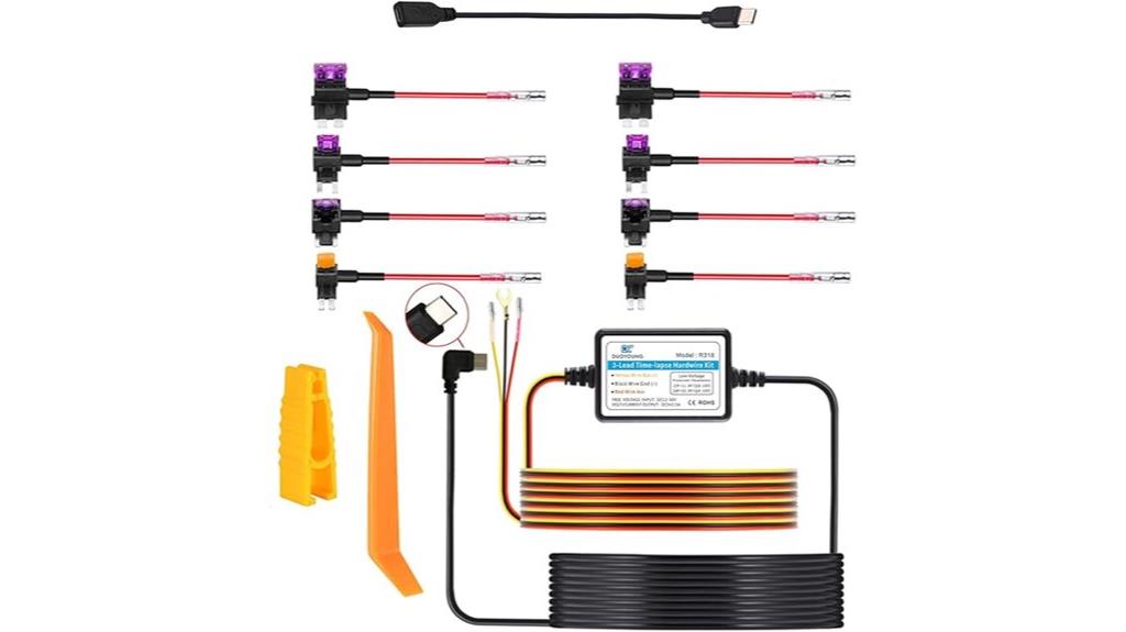 dash cam hardwire kit