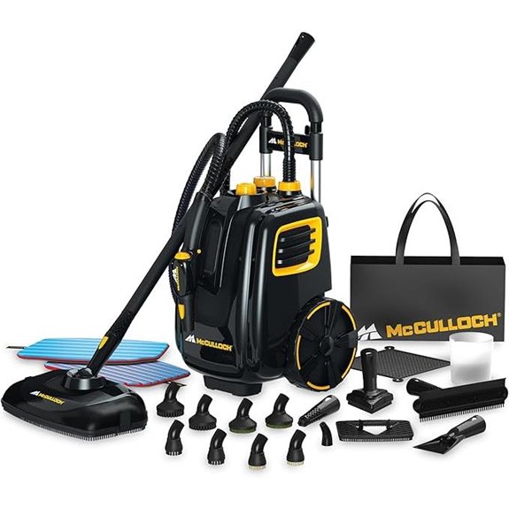 McCulloch MC1385 Deluxe Steam Cleaner with Accessories