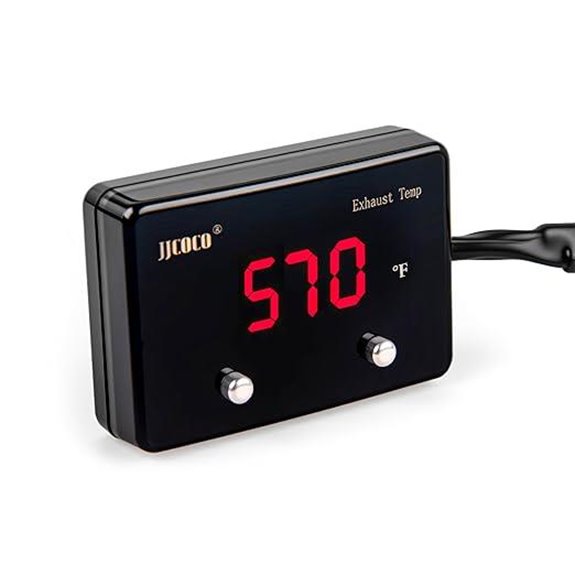 EGT Gauge Pyrometer Kit for Diesel Vehicles