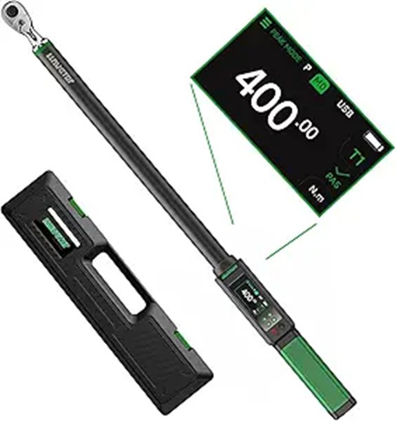 Digital Torque Wrench 1/2 for Automotive & Bicycle