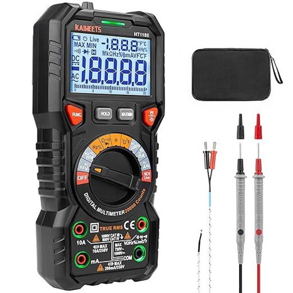 KAIWEETS HT118E Digital Multimeter with TRMS