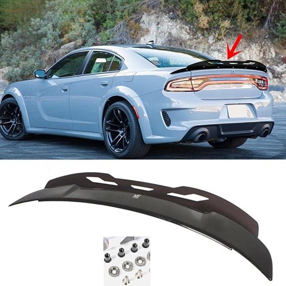 Dodge Charger Hellcat Style Rear Spoiler Wing