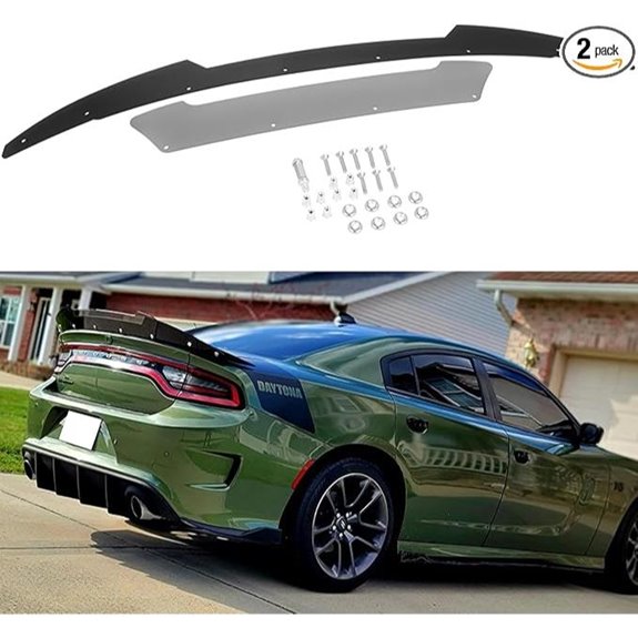 Bonbo Venom V2 Rear Wickerbill Spoiler for Dodge Charger