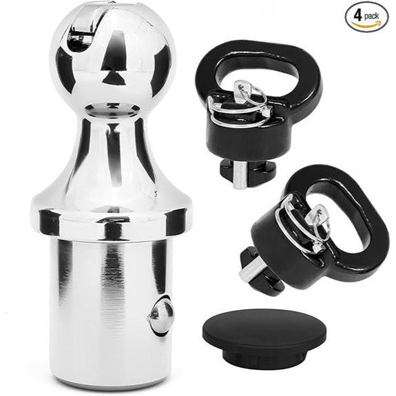 Gooseneck Hitch Ball Kit for Dodge RAM 2500/3500