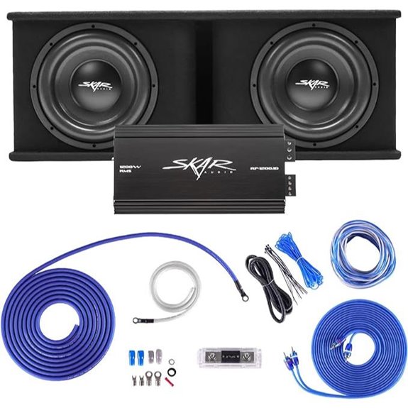 Skar Audio Dual 12 2,400W SDR Subwoofer Package