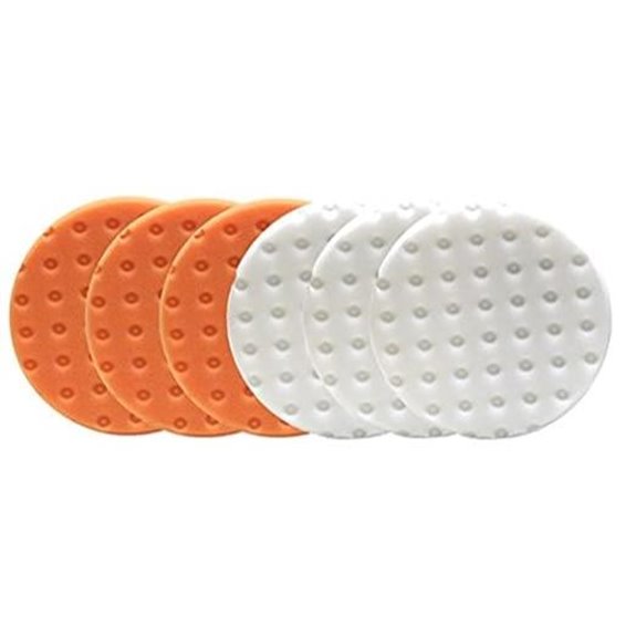 dual action foam polishing pads