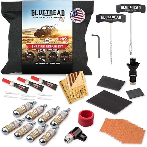 GlueTread SxS Pro Tire Repair Kit