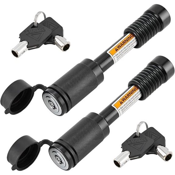METOWARE Trailer Hitch Locks (2 Pack)