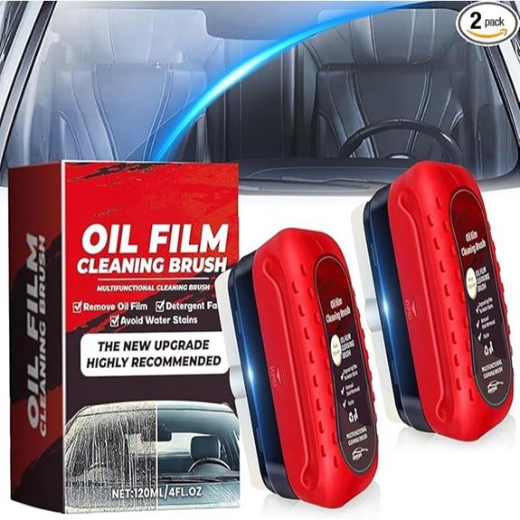 QUANROL 2-Pack Automotive Windshield Cleaning Brush