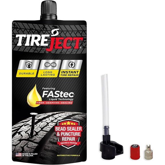 TireJect 2-in-1 Tire Sealant & Bead Sealer Kit