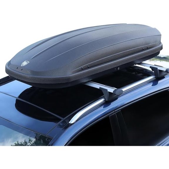 Rooftop Cargo Box with Dual-Side Opening 165 lbs