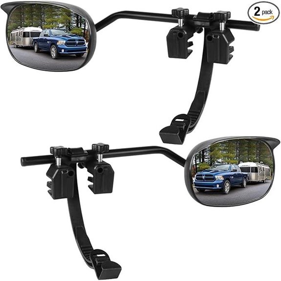 Universal Clip-On Towing Mirror Extenders (2 Pack)