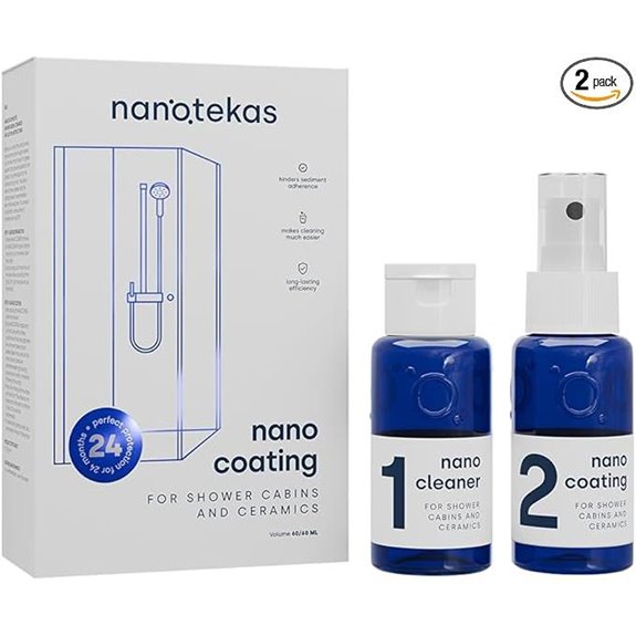 Nano Glass Coating 2-in-1 Kit for Shower & Ceramic