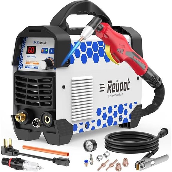 Reboot 60A Plasma Cutter Dual Voltage (RBC6000D)