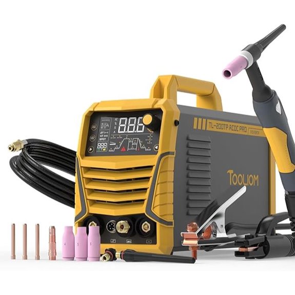 TOOLIOM 200A Dual Voltage TIG Welder with Pulse