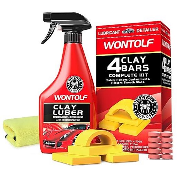Heavy Duty Car Clay Bar Detailing Kit