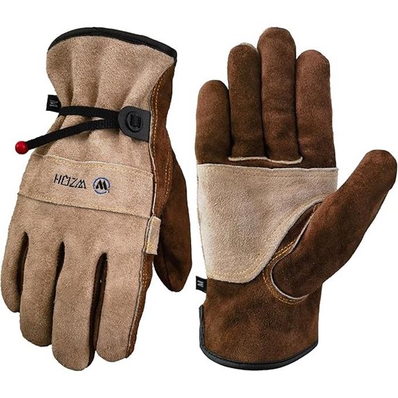 Leather Work Gloves for Men and Women