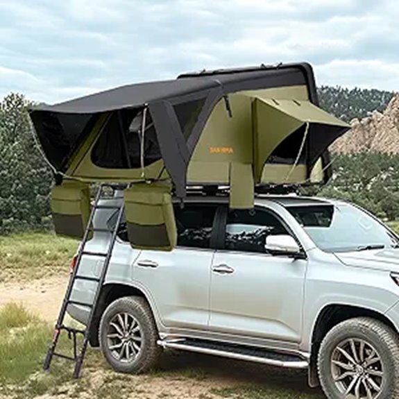 Sanhima Hard Shell Roof Top Tent with Stargaze Window