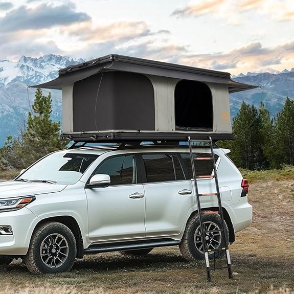 SanHima Hard Shell Rooftop Tent for Camping
