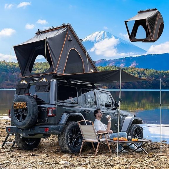 Explorer Pro Hard Shell Rooftop Tent for Camping
