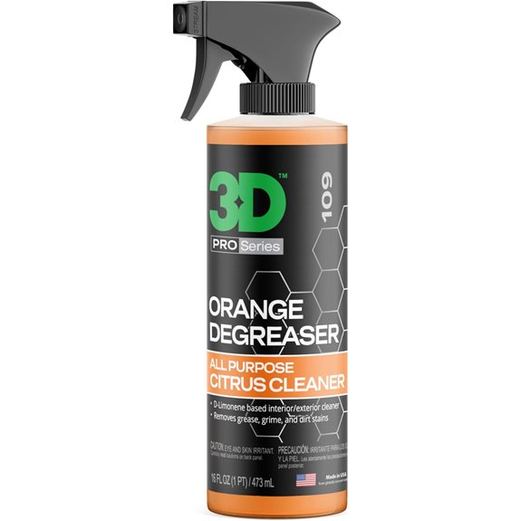 3D Orange Degreaser: Eco-Friendly Car Cleaner 16 Fl oz