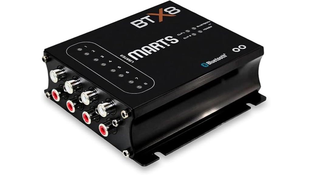 eight channel bluetooth dsp