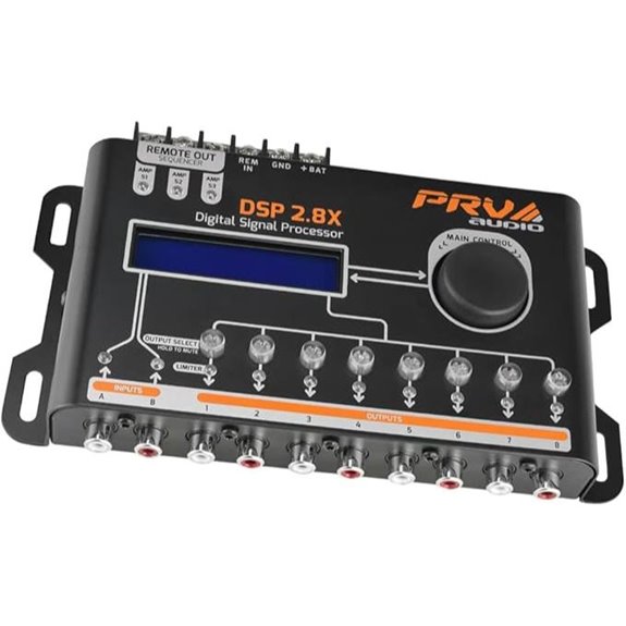 PRV Audio 8-Channel Digital Car Audio Processor