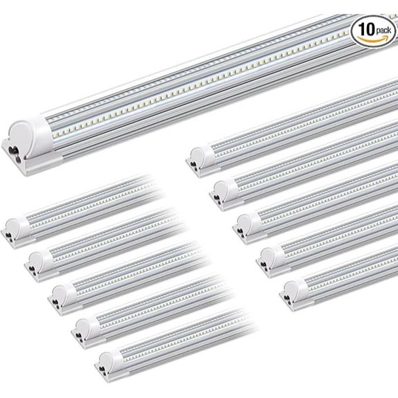 Barrina 8FT LED Shop Light 10 Pack