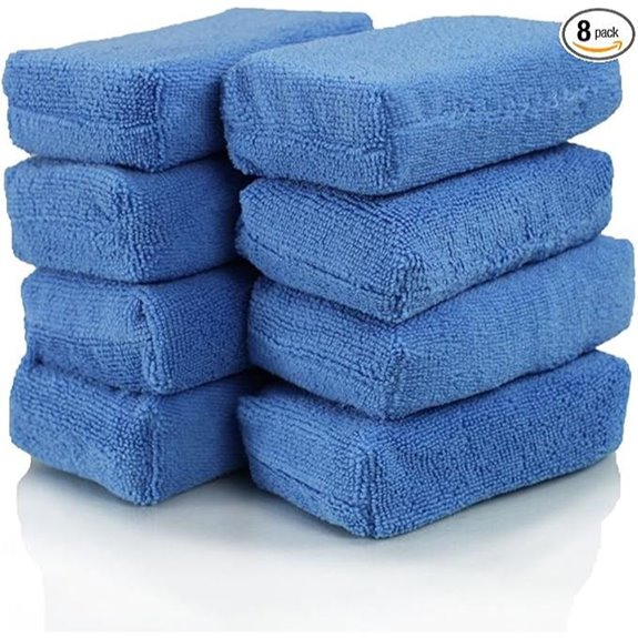 Chemical Guys Microfiber Applicator Pads (8 Pack)