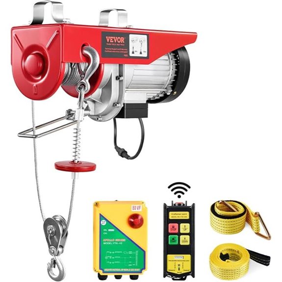 VEVOR Electric Hoist 1760 lbs with Remote