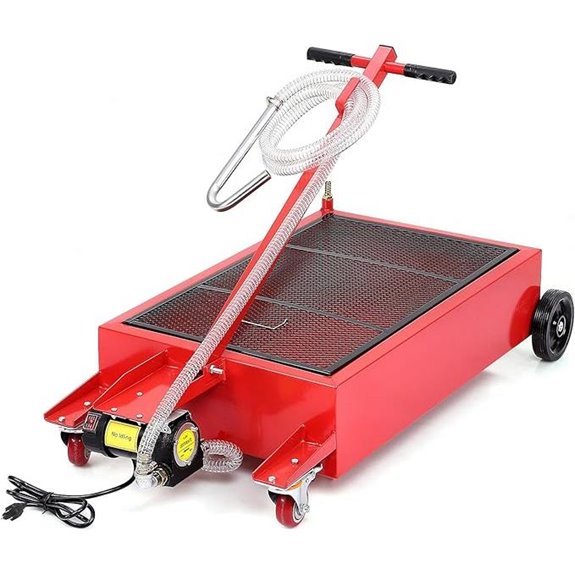 Electric Oil Drain Pan with Pump and Hose