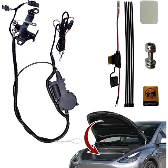 Tesla Power Frunk Soft Close Lock System