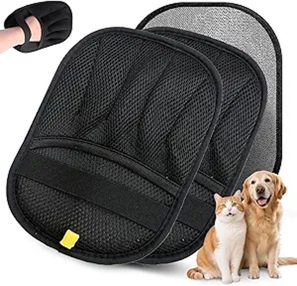 Electrostatic Pet Hair Removal Gloves (2 Pack)