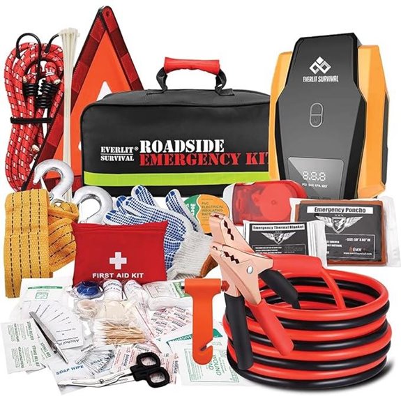 Everlit Car Emergency Kit with Tools and Accessories