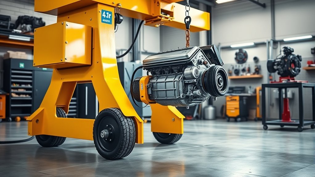 engine crane hoist considerations