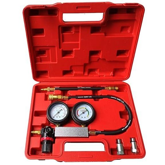 Leak Down Tester Engine Cylinder Leak Detection Set