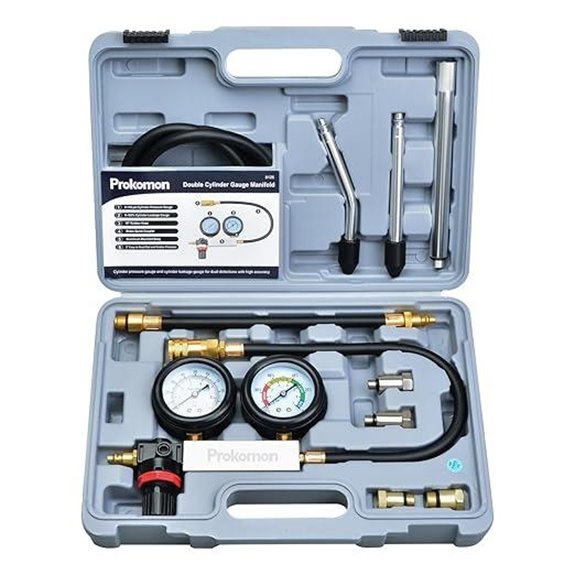 Prokomon Engine Cylinder Leak Down Tester Kit
