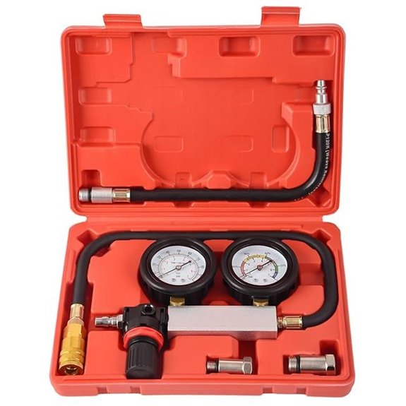 Engine Cylinder Leak Down Tester Kit