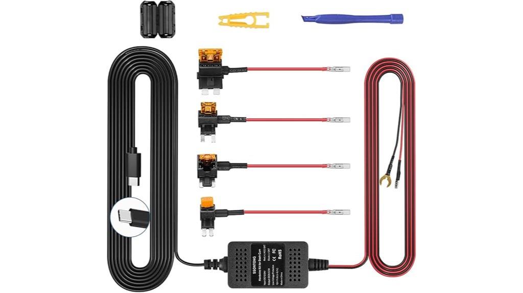 enhanced dash cam power kit