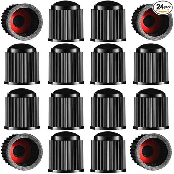 Upgraded Tire Valve Stem Caps with Sealing Ring (24)