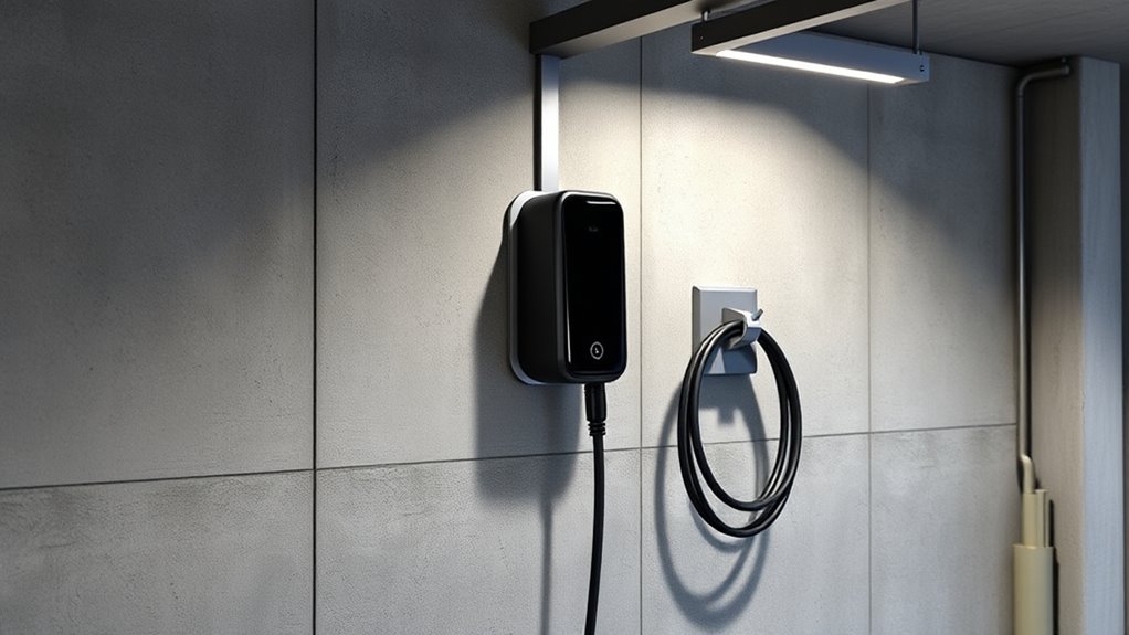 ev charger wall mount considerations