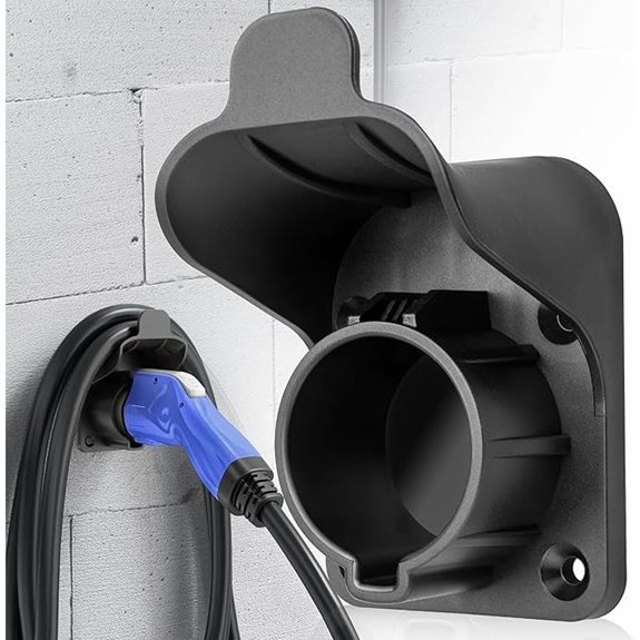 EV Charger Wall Mount Holder and Cable Organizer