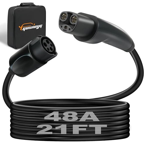 NACS Extension Cable for EV Charging Stations