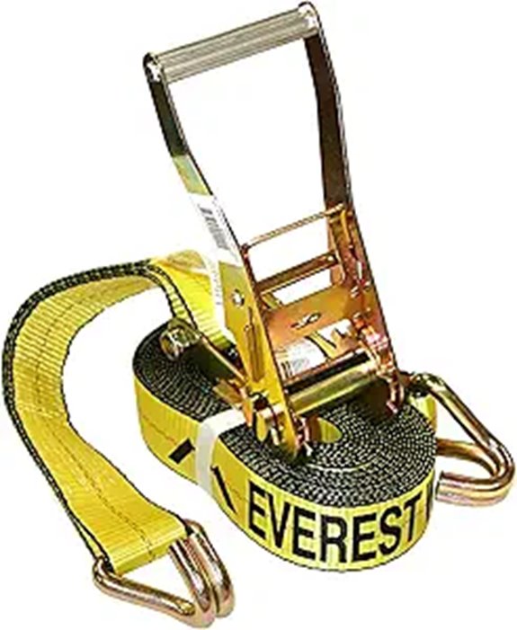 Everest Ratchet Tie Down Straps 27 Ft 3333 Lbs